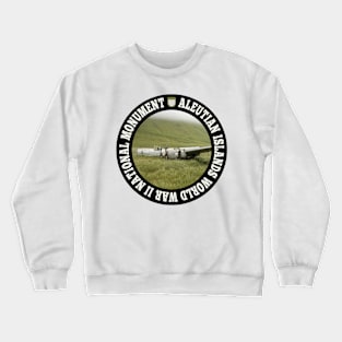 Aleutian Islands World War II National Monument circle Crewneck Sweatshirt